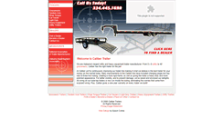 Desktop Screenshot of calibertrailer.com